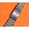 Bracelet jubilée Acier Anses courbes 20mm Montres vintage Heuer,IWC,Omega,Breitling,Vacheron, Jaeger