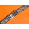 Bracelet jubilée Acier Anses courbes 20mm Montres vintage Heuer,IWC,Omega,Breitling,Vacheron, Jaeger