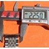 Vintage Collectible watch Ssteel bracelet jubilee Beads of Rice 20mm Patek,Heuer,IWC,Omega,Breitling,Vacheron