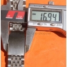 Vintage Collectible watch Ssteel bracelet jubilee Beads of Rice 20mm Patek,Heuer,IWC,Omega,Breitling,Vacheron
