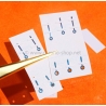 Cartier Vintage watch parts hands Genuine Cartier lot Blue Hand Set Parts
