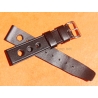 Bracelet montres pilote 18mm ancien de style militaire montre aviateurs simili cuir patiné caractère vintage
