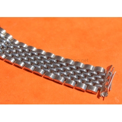 Vintage Collectible watch Ssteel bracelet jubilee Beads of Rice 18 mm Patek,Heuer,IWC,Omega,Breitling,Vacheron