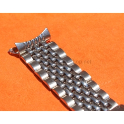 Bracelet jubilée Acier 18mm Montres vintage Heuer,IWC,Omega,Breitling,Vacheron, Jaeger