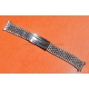 Vintage Collectible watch Ssteel bracelet jubilee Beads of Rice 18 mm Patek,Heuer,IWC,Omega,Breitling,Vacheron