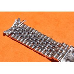 Vintage Collectible watch Ssteel bracelet jubilee Beads of Rice 18 mm Patek,Heuer,IWC,Omega,Breitling,Vacheron