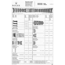 ROLEX 2006 VINTAGE MAILLON EXTENSION DE PLONGÉE MONTRE BRACELET 93150 SUBMARINER 5513,5512,1680,16610,14060M