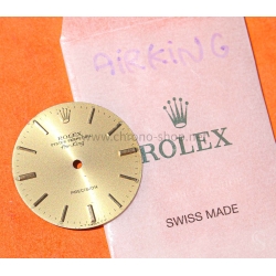 ROLEX RARE CADRAN CHAMPAGNE Ø27mm MONTRES AIR KING PRÉCISION OYSTER 5500 CAL 1520,1530,1560,1570