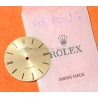 ROLEX RARE CADRAN CHAMPAGNE Ø27mm MONTRES AIR KING PRÉCISION OYSTER 5500 CAL 1520,1530,1560,1570