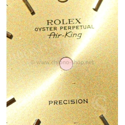 ROLEX RARE CADRAN CHAMPAGNE Ø27mm MONTRES AIR KING PRÉCISION OYSTER 5500 CAL 1520,1530,1560,1570