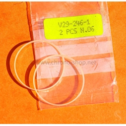 Rolex paire de joints teflon 26mm 29-246-1 Verre Saphir V29-246-1 montres 67480,67483,67488,68240,68243