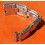 PARTIE BRACELET 6635 EXTENSIBLE MAILLONS RIVETS ROLEX DAYTONA 19mm 6263, 6262, 6240, 6265, 6239, AIRKING