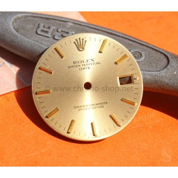 Rolex Champagne Oyster Perpetual Date 1500,1501,1503 vintages mens wristwatch Dial Ø27mm Cal 1570,1560