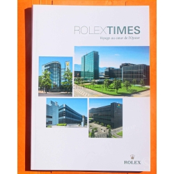 Rolex Times catalogue in French with 170 glossy full‑color pages dedicated to the Oyster collection