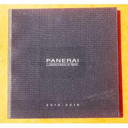 Original Panerai Dive Watch Catalogue 2015–2016 Panerai Luminor, Radiomir, Luminor Marina