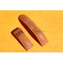 PANERAI OFFICINE BRACELET CUIR VEAU ASSOLUTAMENTE 24mm MONTRES LUMINOR, RADIOMIR, MARINA