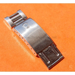 ROLEX 1977 VINTAGE FERMOIR DÉPLOYANT ACIER Ref 78360 CODE VB BRACELETS MONTRES OYSTER 20mm