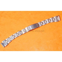 Vintage Watch Bracelet 70's Swiss band Ssteel curved links Bracelet 14mm Zenith,Tissot,Enicar,Longines,Heuer,Omega