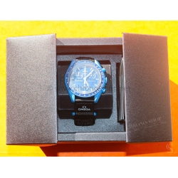 Omega x Swatch MoonSwatch Mission to Neptune SO33N100 Blue Bioceramic Speedmaster Full Set New