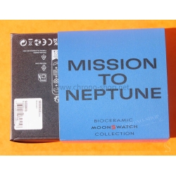 Omega x Swatch MoonSwatch Mission to Neptune SO33N100 Blue Bioceramic Speedmaster Full Set New