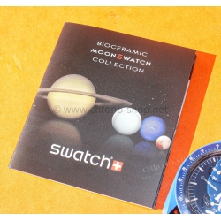 Omega x Swatch MoonSwatch Mission to Neptune SO33N100 Blue Bioceramic Speedmaster Full Set New