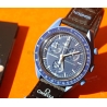 Omega x Swatch MoonSwatch Mission to Neptune SO33N100 Blue Bioceramic Speedmaster Full Set New