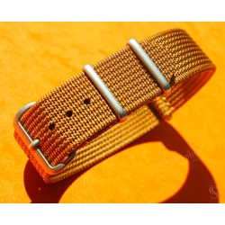 20mm Premium NATO Watch Strap Khaki Ballistic Nylon Military Band Vintage Diver Field Tool Watch Bracelet