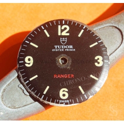 Vintage Tudor Oyster Prince Ranger Red Ranger Dial 9050/0 Style Matte Black 3-6-9-12 Collector Project
