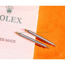 Rolex Gmt 1675 submariner 5513 20mm tutone Spring Bars 23-9292 Ssteel gilt pivots set Original for holes case