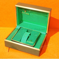 Rare Écrin Rolex BUFKOR USA Vintage Vert – Boîte & Surboîte 1977–1989 Submariner GMT Daytona Datejust