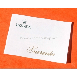 Rolex Blank 1969 Warranty Paper guarantee booklet Submariner 1680,5513,5512 Daytona 6263,6265 watches