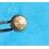 Rolex 5mm old original vintage Watch Winding Down Crown 18KT GOLD near mint