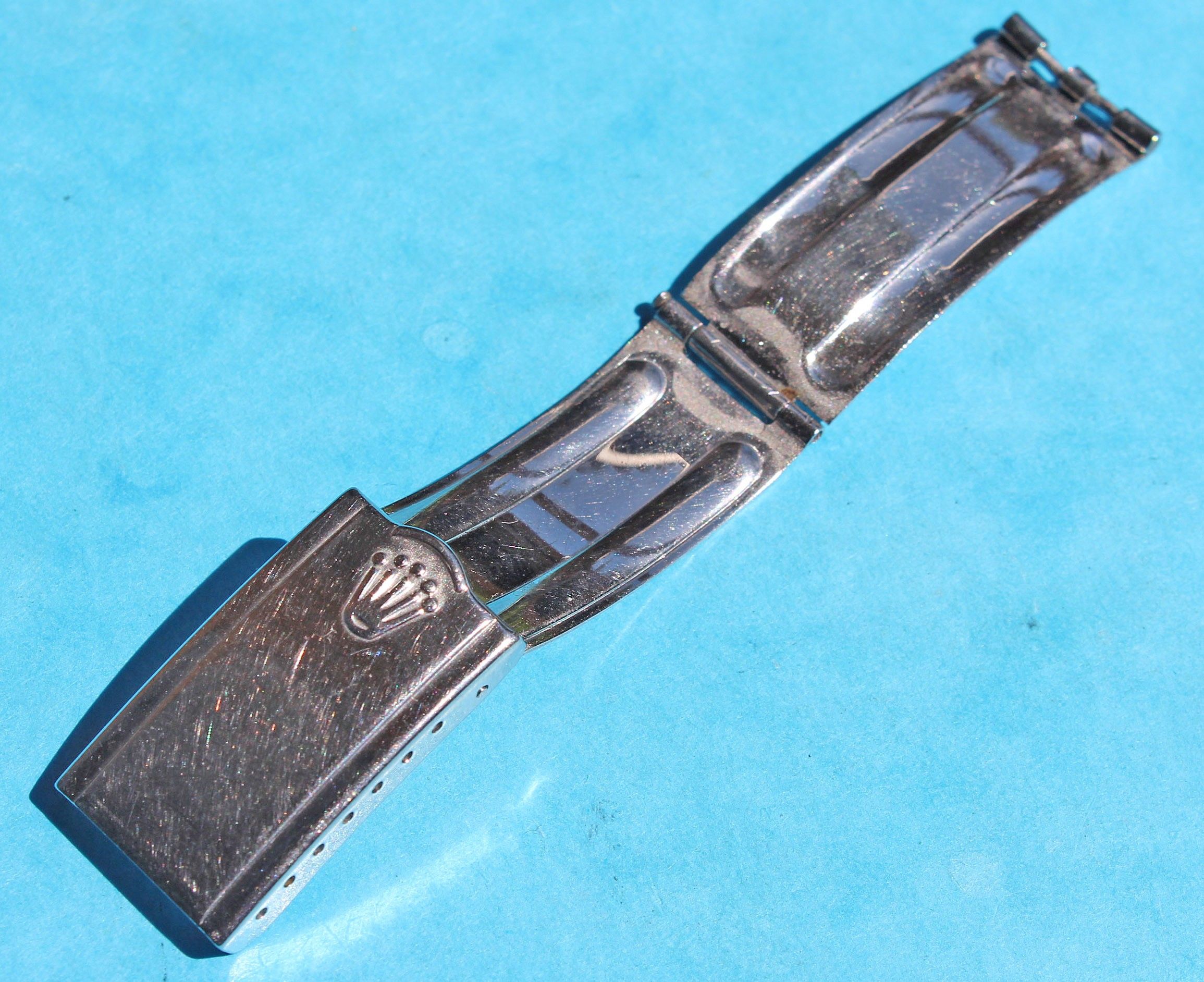 Rolex Vintage Spare Stainless Steel 14k 
