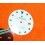 Rolex Authentic OEM Yacht-Master Enamel White Mens Dial Gold for ref 16622, 16623, 16628, 116622 -27mm-diameter 