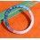 Vintage 1971 Rolex GMT Master 1675, 16750 Pepsi Blue & Red Faded color Bezel Watch Insert Part