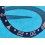 Rolex GMT Master Faded PEPSI Dark Blue & Faded Red Pink color S/S 16700, 16710, 16760 Bezel 24H Insert Part 