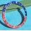 Rolex 90's GMT Master Faded PEPSI Dark Blue & Red color S/S 16700, 16710, 16760 Bezel 24H Insert Part