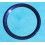 Rolex 90's GMT Master Faded PEPSI Dark Blue & Red color S/S 16700, 16710, 16760 Bezel 24H Insert Part