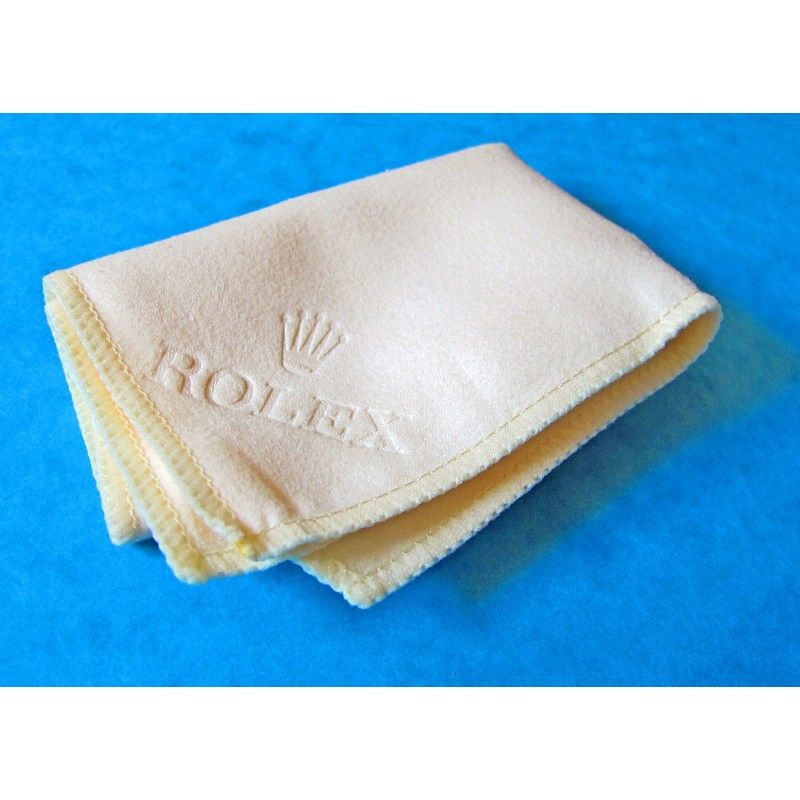 AUTHENTIQUE ETOFFE TISSU POLISSEUR MONTRES ROLEX LUXE CHIFFONNETTE