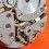 ROLEX used vintage 40's Mechanical Wristwatch Movement 15 rubies for repair or restore