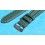 BRACELET ZRC CUIR BUFFLE COULEUR VERT FONCE 20mm, MADE IN FRANCE