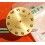 ROLEX CELLINI GOLD DIAL CHAMPAGNE ref 6623 ARABICS NUMBERS, cal 6620 Manual winding