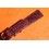 BURGUNDY LEATHER STRAP BAND BRACELET WATCHES WITH BUCKLE 17mm