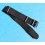 BRACELET MONTRES NATO TRESSE EXOTIQUE MILITAIRE TYPE TROPICAL COULEUR NOIR 20mm