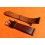 ??? BRACELET COW BOY HORWEEN SHELL CUIR CORDOVAN ULTRA FIN 20mm COULEUR MARRON CHOCOLAT ???
