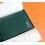 ROLEX RARE LUXURY GREEN LEATHER NOTEBOOK REGISTER NAMES & ADRESS REPERTOIRE, REPERTORY
