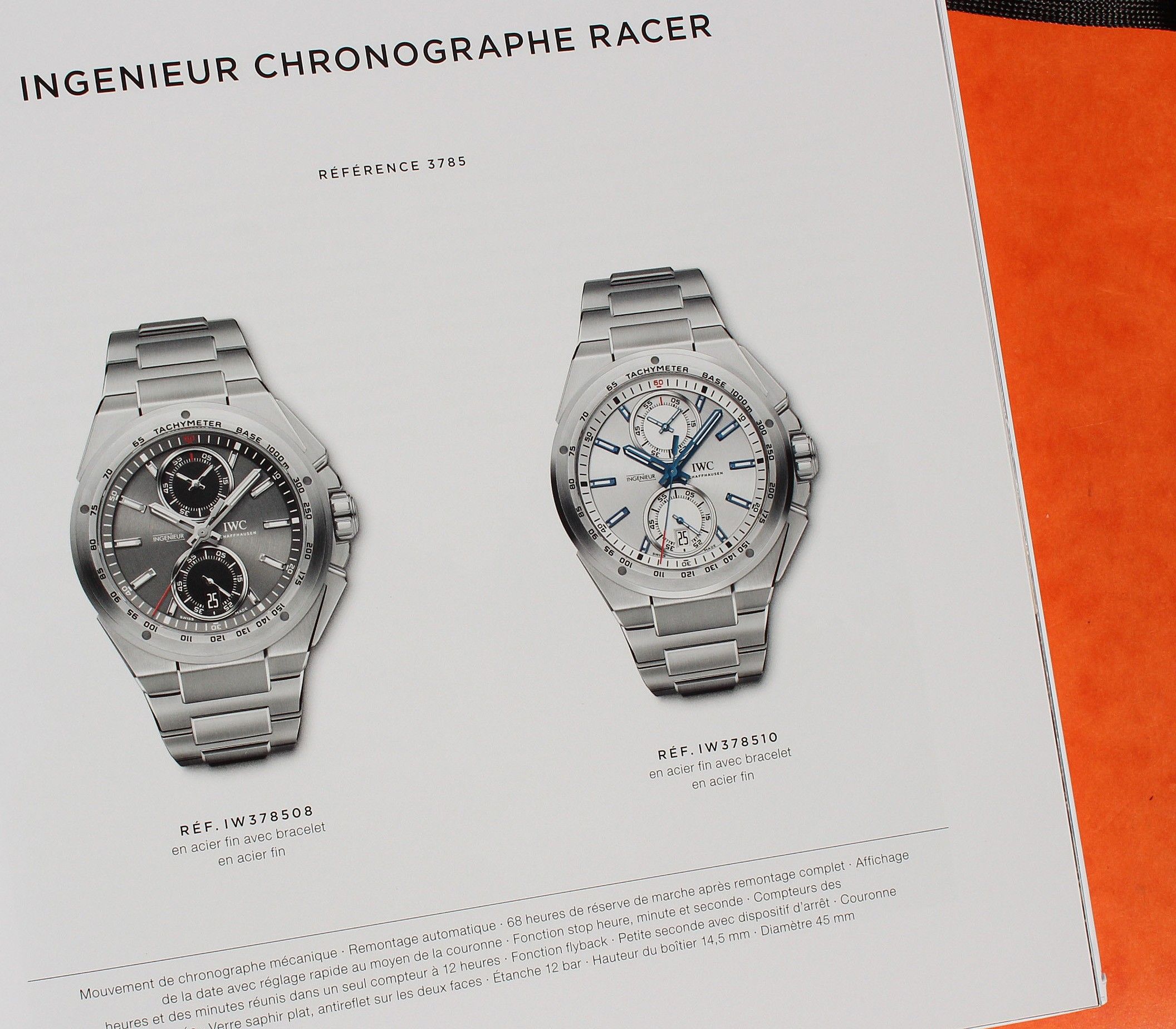 2013 2014 IWC Schaffhausen Watch Collection Hardcover Catalog Book