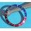 ROLEX AUTHENTIQUE GMT MASTER INSERT GRADUE 24H DE LUNETTE 1675, 16750 COULEUR PEPSI Neuf