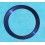 ROLEX AUTHENTIQUE GMT MASTER INSERT GRADUE 24H DE LUNETTE 1675, 16750 COULEUR PEPSI Neuf