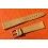 BRACELET CUIR DE BUFFLE AVEC BOUCLE 18mm COULEUR BEIGE